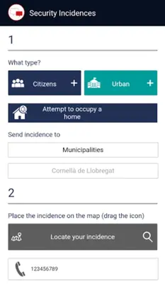 Citizen Security - L`H android App screenshot 6